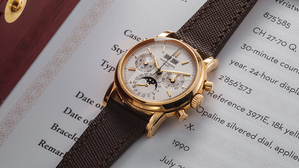 Second Series 3971EJ Patek Philippe Perpetual Calendar Chronograph