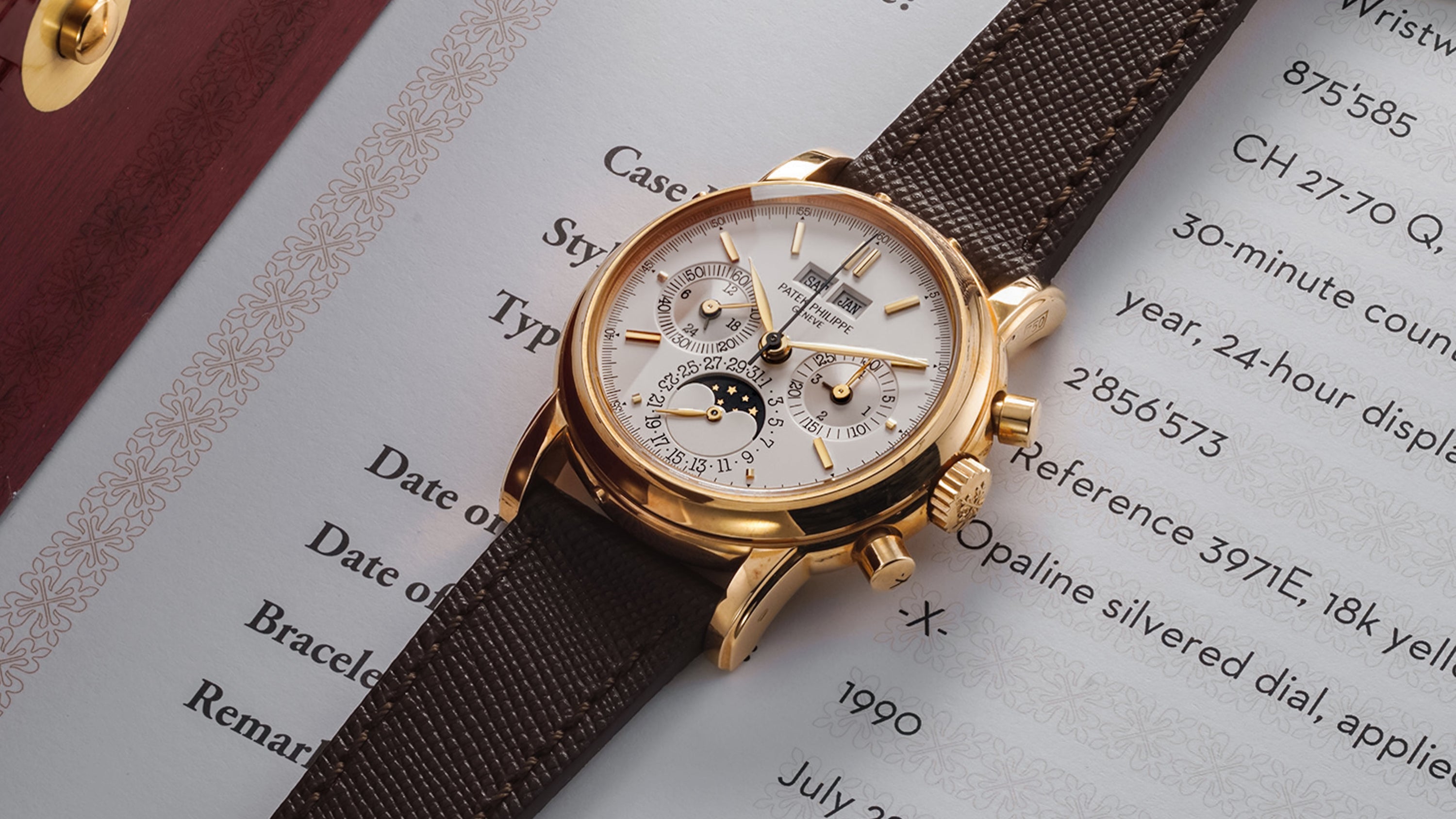 Second Series 3971EJ Patek Philippe Perpetual Calendar Chronograph