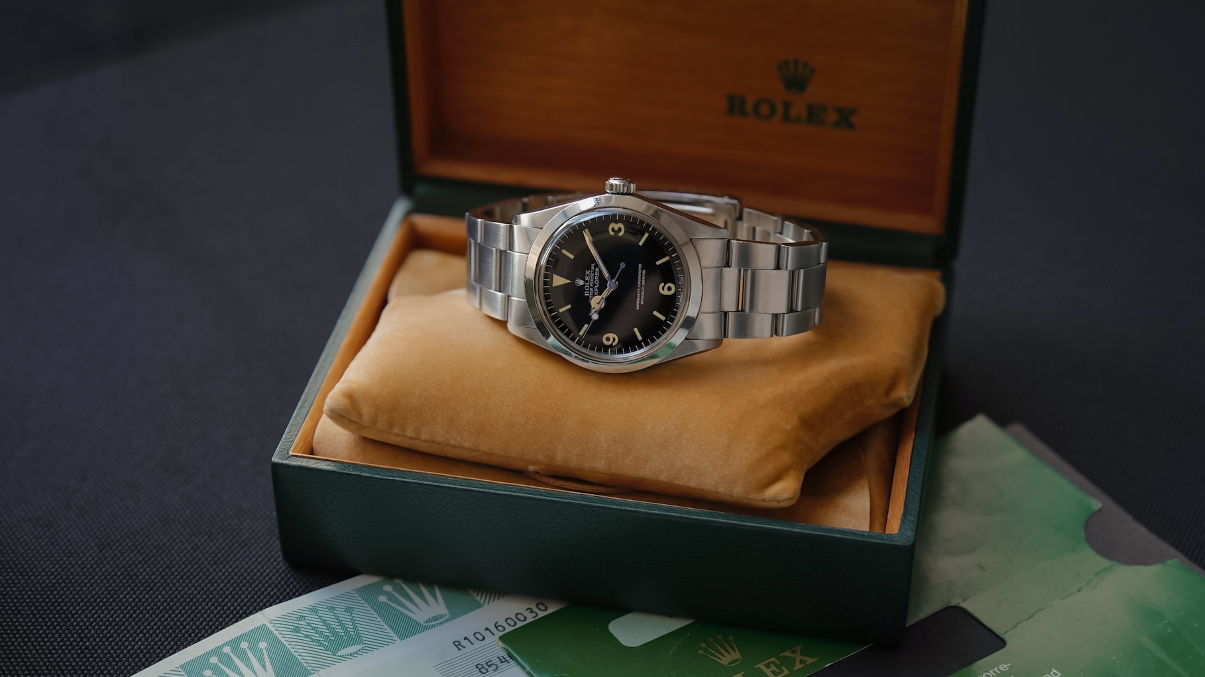 Mark 5 Matte Dial 1016 Rolex Explorer – Hairspring