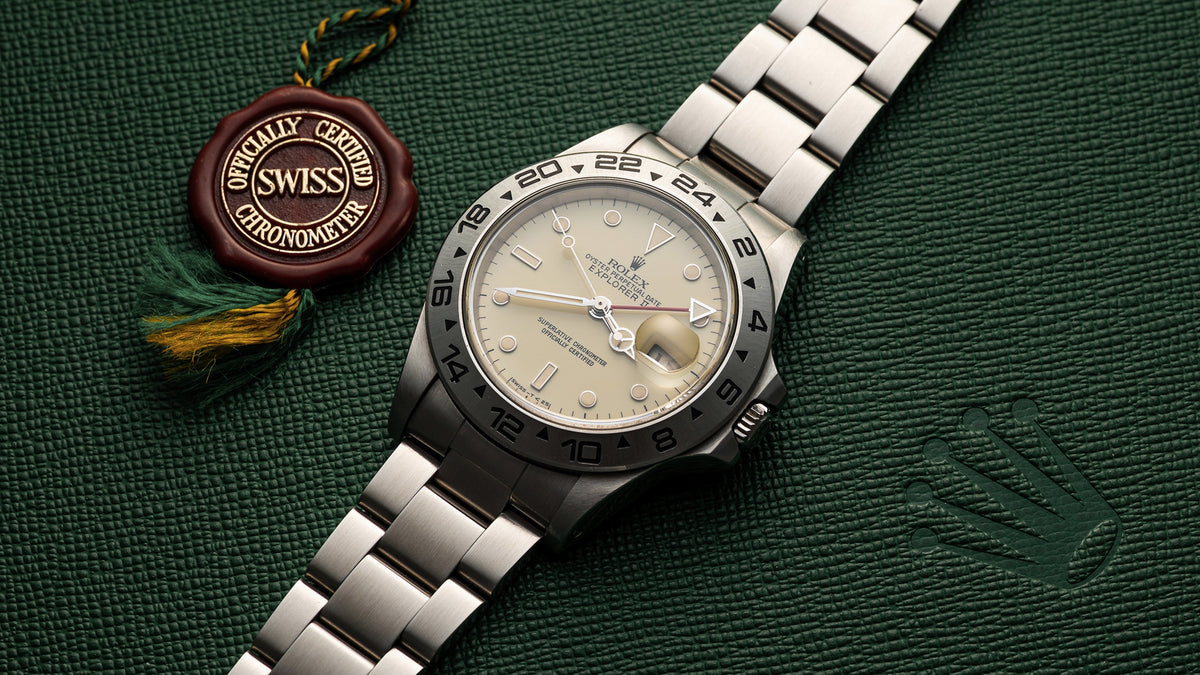 Panna Rail Dial 16550 Rolex Explorer II