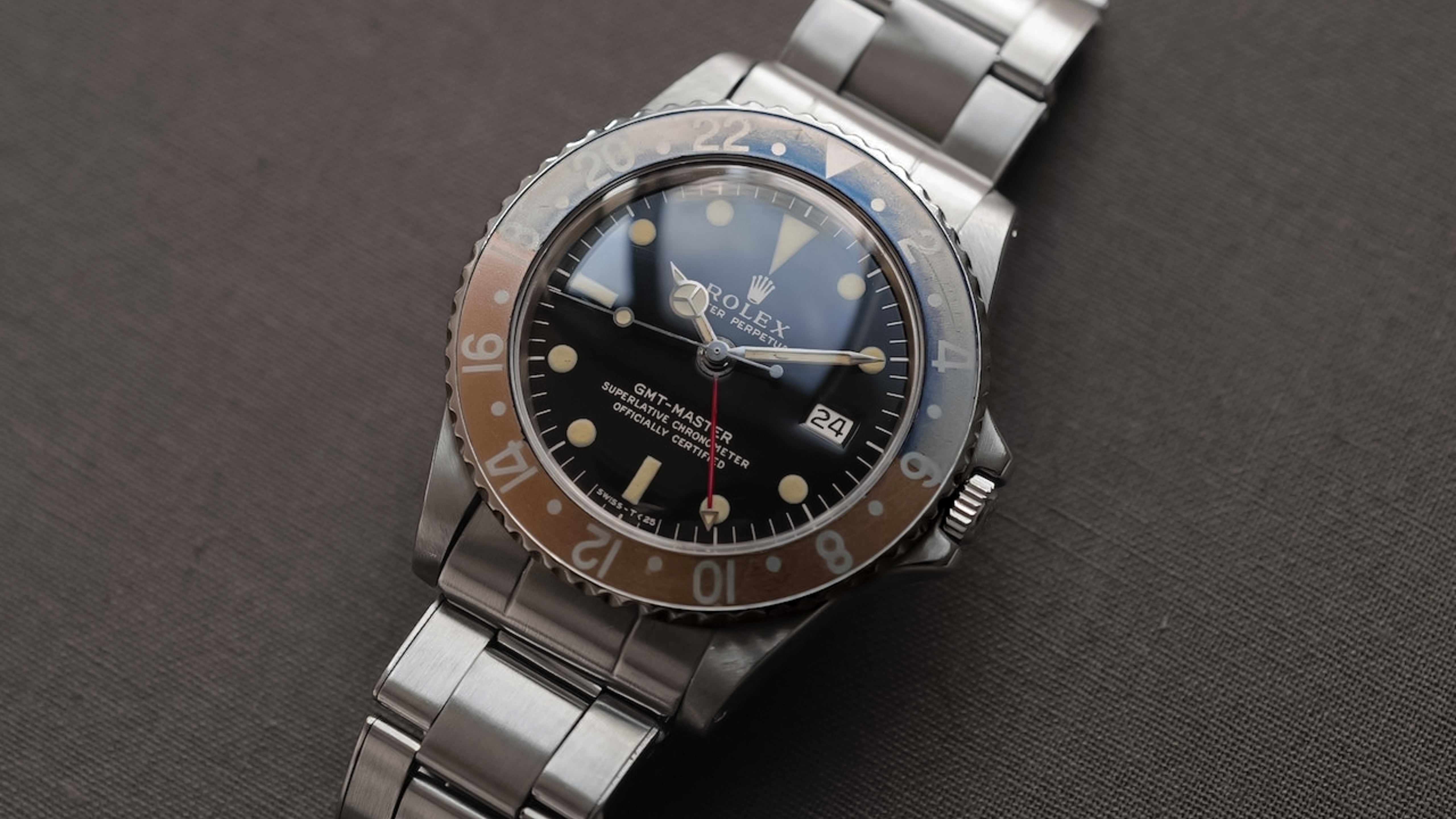 Tropical Dial 1680/8 Rolex Submariner – Hairspring