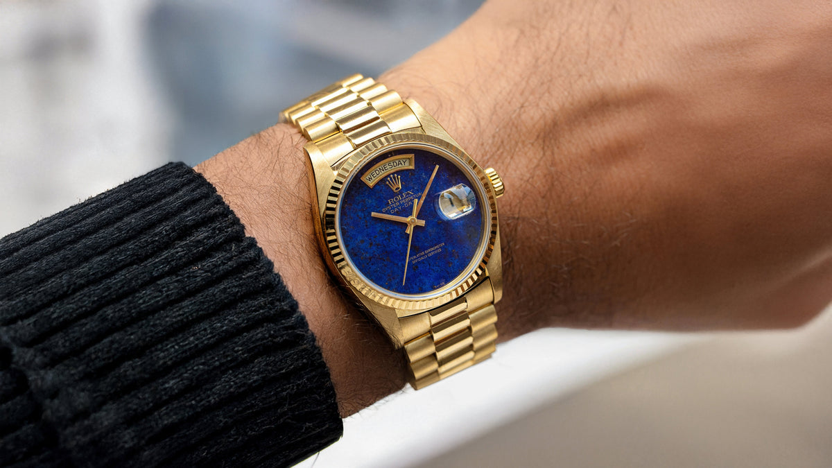 Lapis Dial 18038 Rolex Day-Date