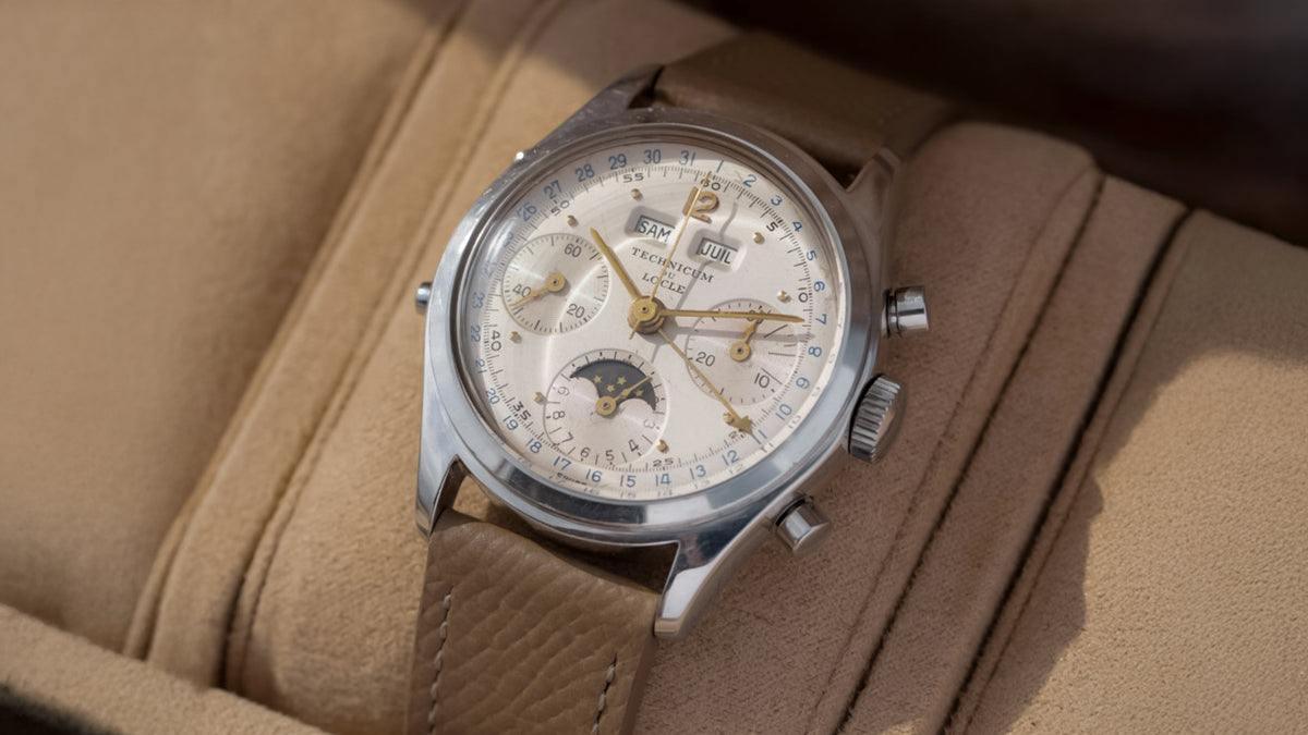 Technicum Le Locle Ecole D'Horlogerie Triple Calendar Chronograph