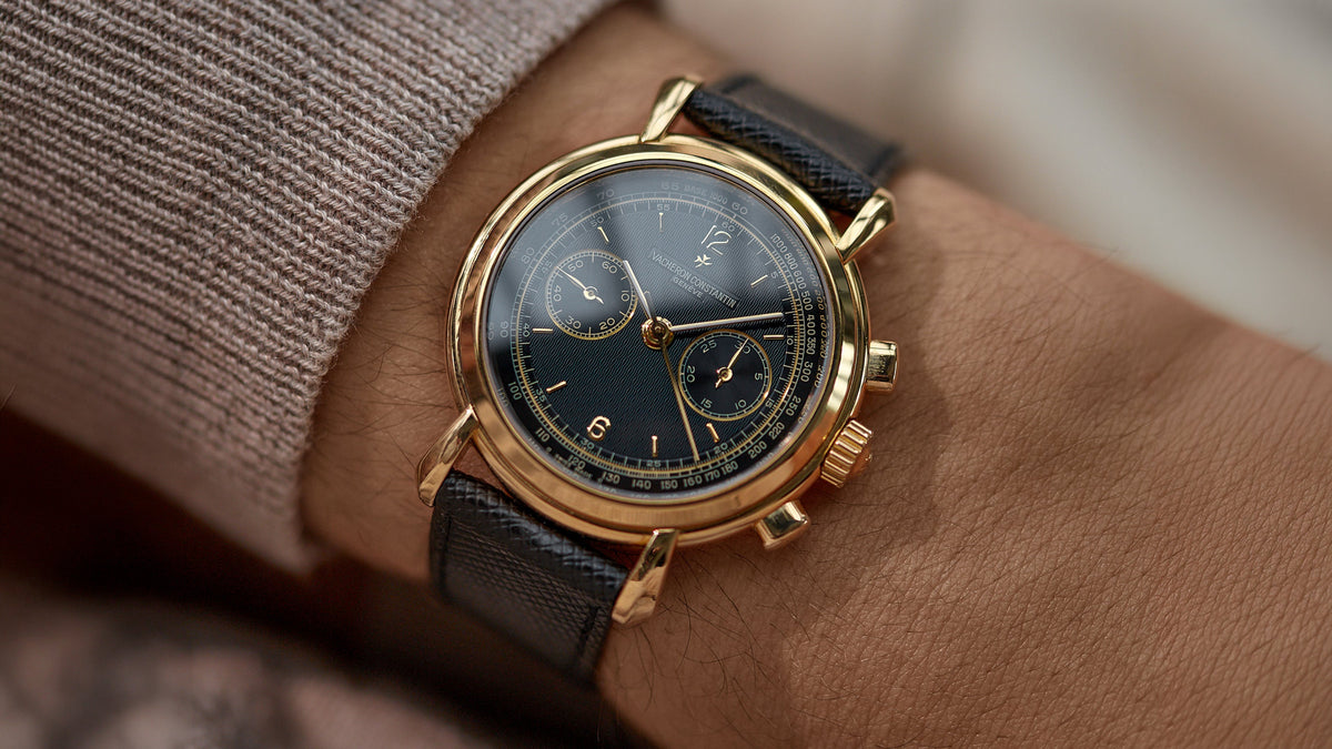 Guillcohé Dial 47101 Vacheron Constantin Historiques Chronograph