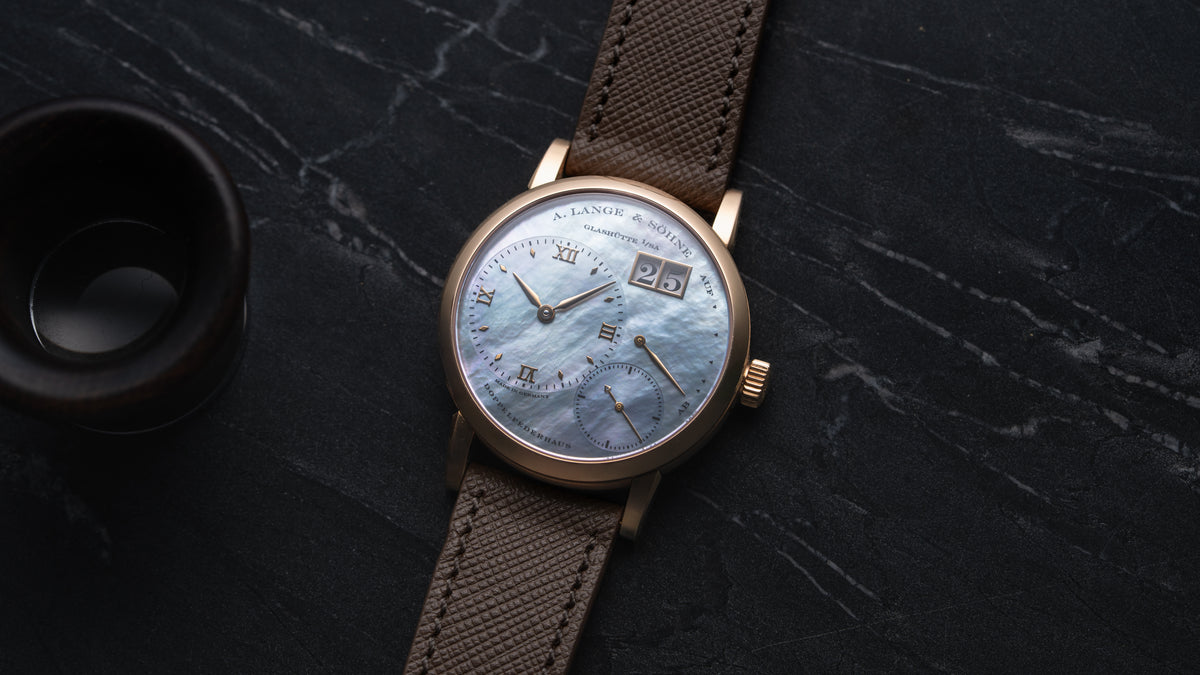 113.041, Little Lange 1, Blue Mother of Pearl Dial, Pink Gold