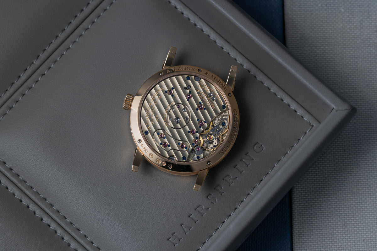 113.041, Little Lange 1, Blue Mother of Pearl Dial, Pink Gold