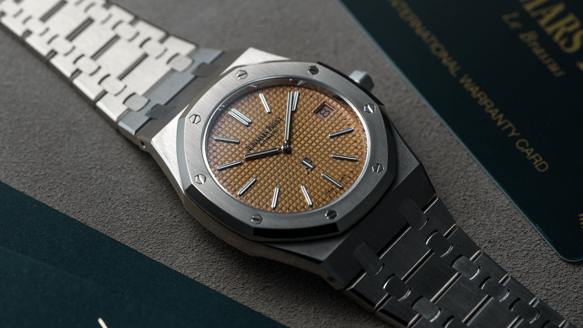 Royal Oak, 'Jumbo' Extra Thin, White Gold
