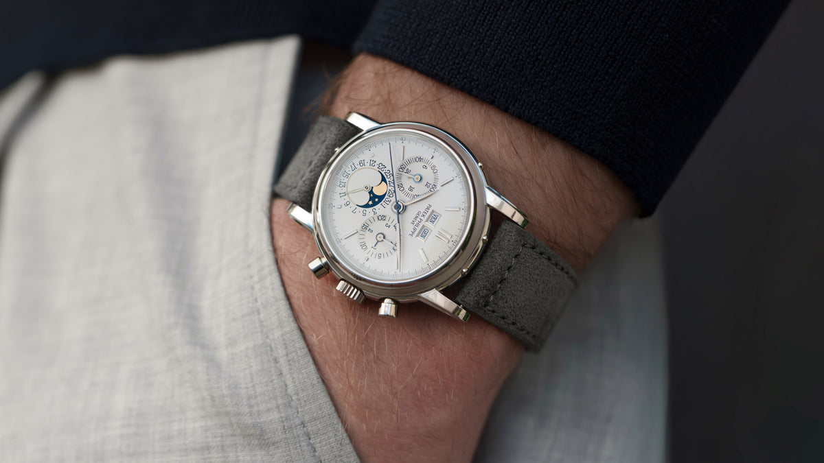 3970EP, Second Series, Perpetual Calendar Chronograph, Platinum