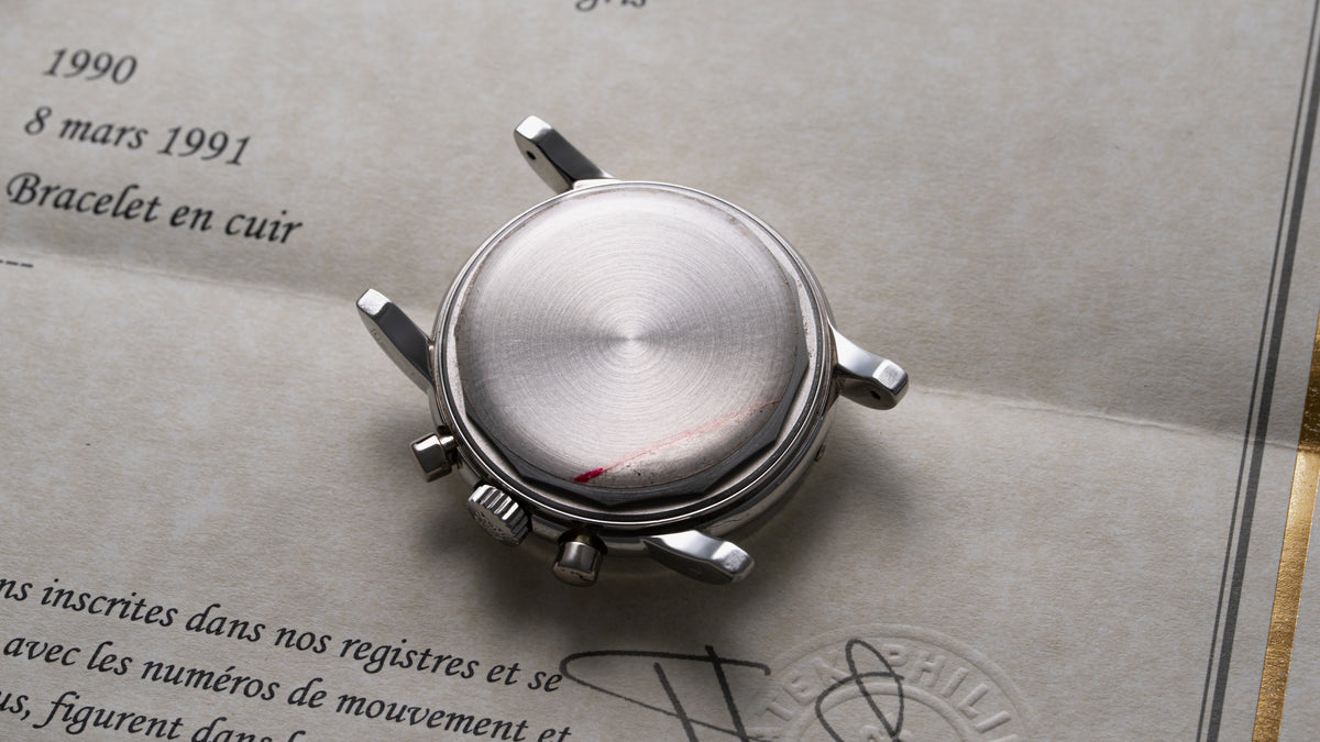 3970EP, 'Big Hallmark' Second Series, Perpetual Calendar Chronograph, Platinum