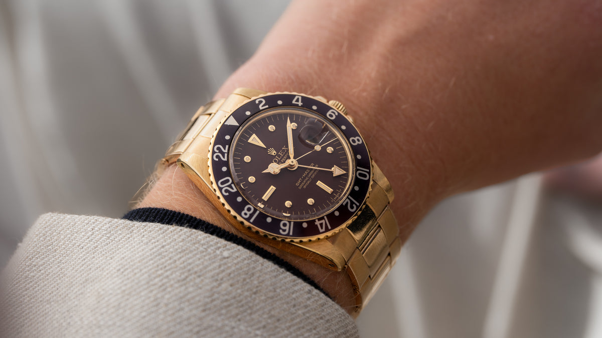 1675/8, GMT-Master, Yellow Gold