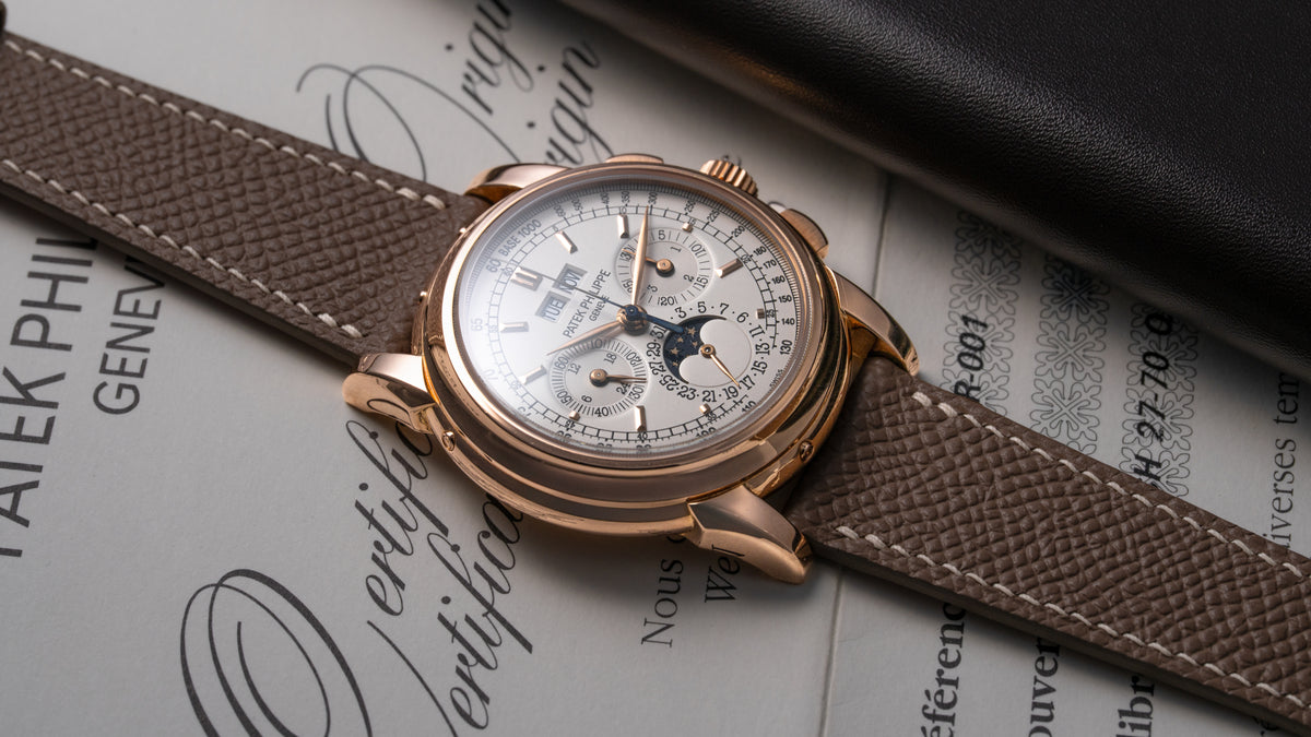 5970R, Perpetual Calendar Chronograph, Pink Gold