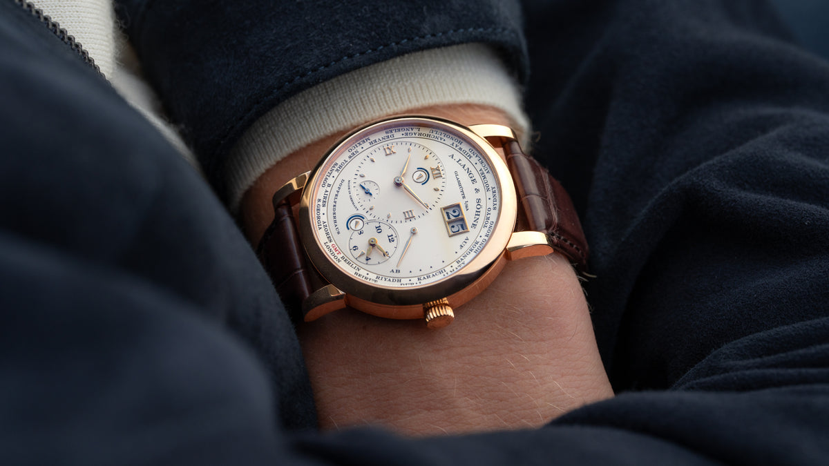 116.032, Lange 1 Time Zone, Pink Gold