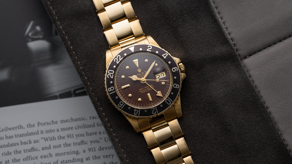 1675/8, GMT-Master, Yellow Gold