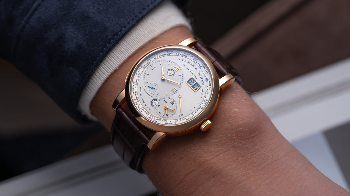 116.032, Lange 1 Time Zone, Pink Gold