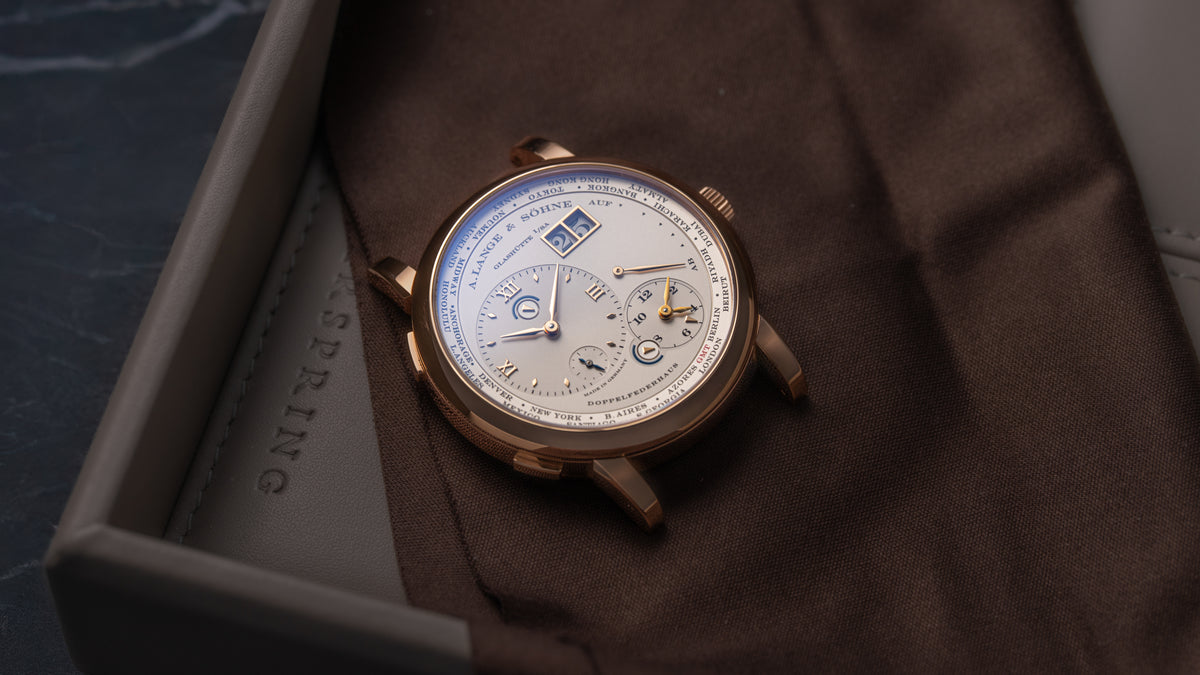 116.032, Lange 1 Time Zone, Pink Gold