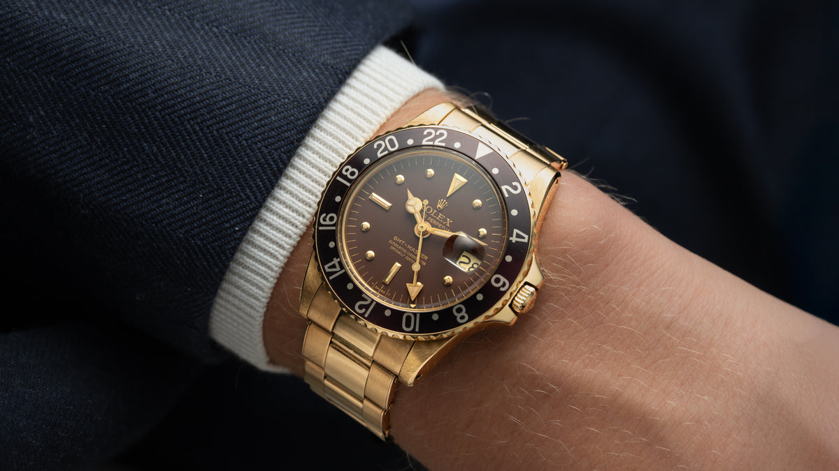 1675/8, GMT-Master, Yellow Gold
