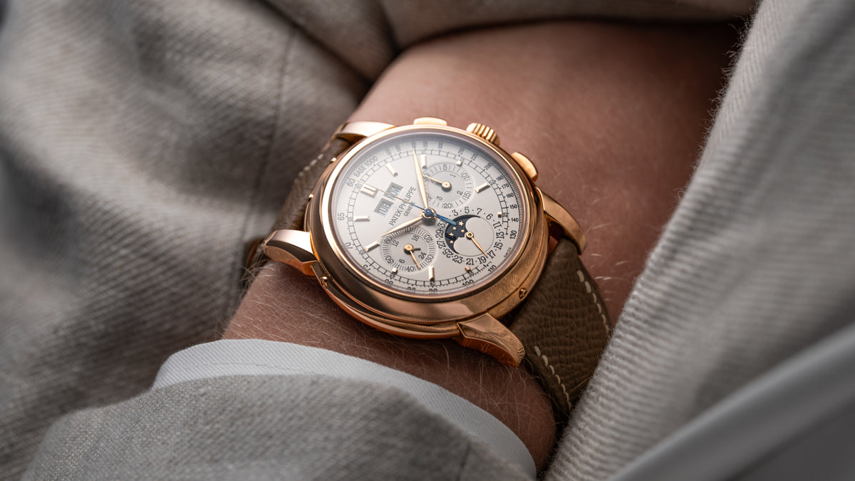5970R, Perpetual Calendar Chronograph, Pink Gold