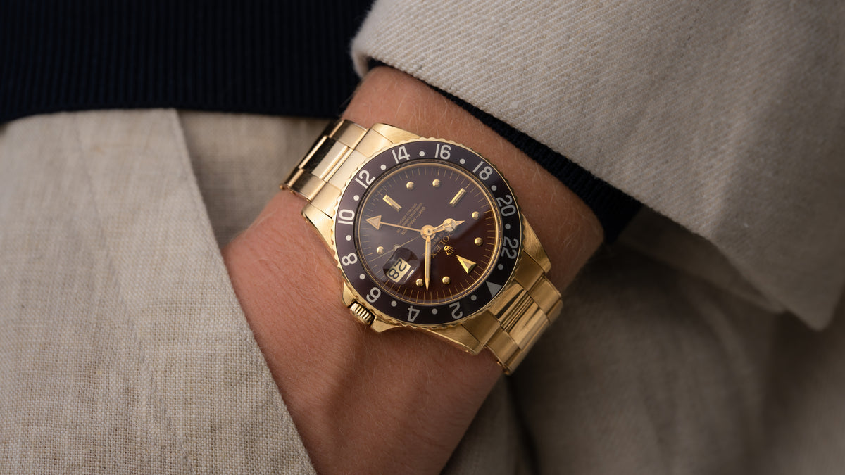 1675/8, GMT-Master, Yellow Gold