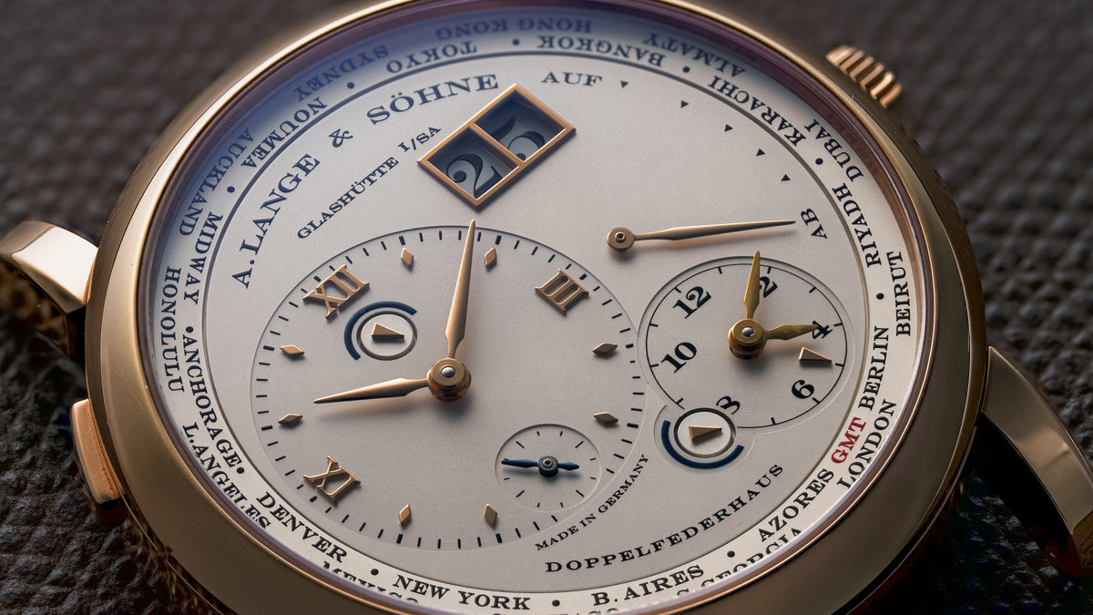 116.032, Lange 1 Time Zone, Pink Gold