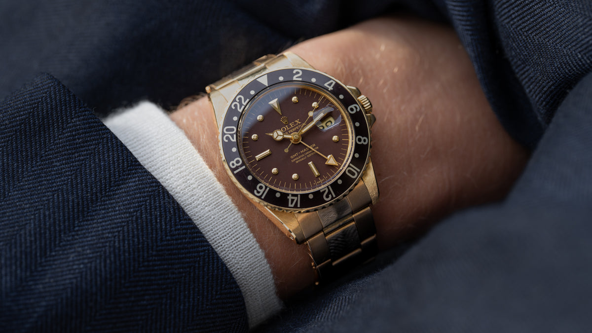 1675/8, GMT-Master, Yellow Gold