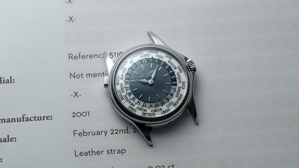 5110P, World Time, Platinum