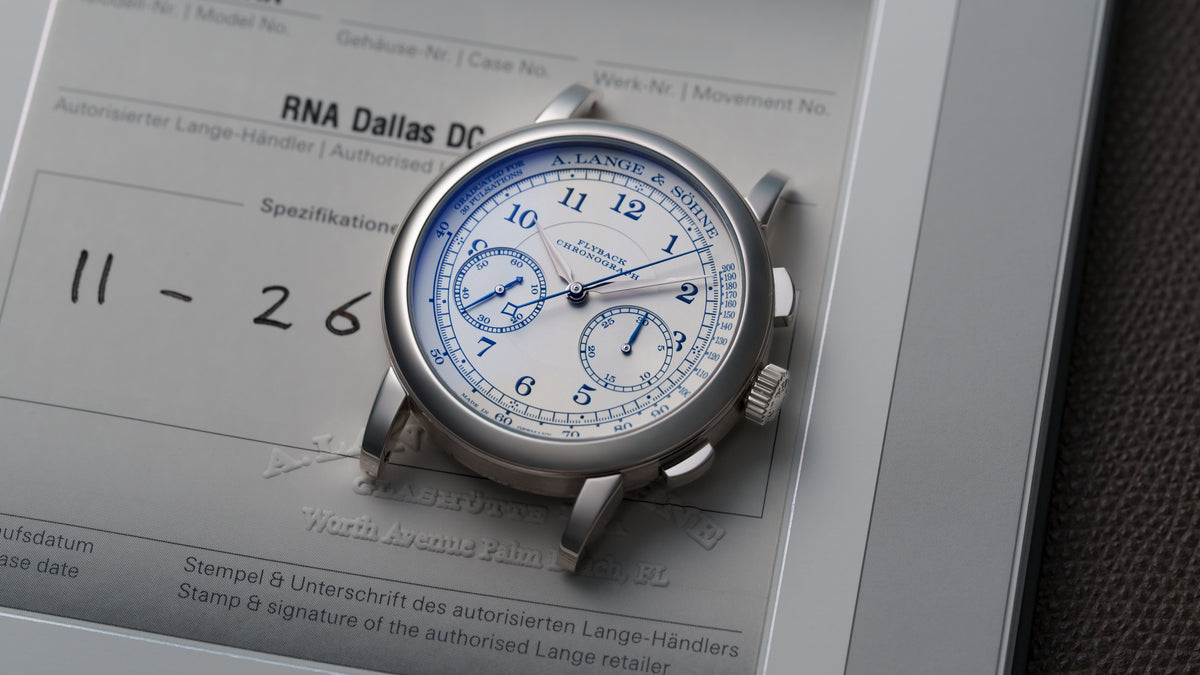 414.026, 1815 Chronograph Boutique Edition, White Gold