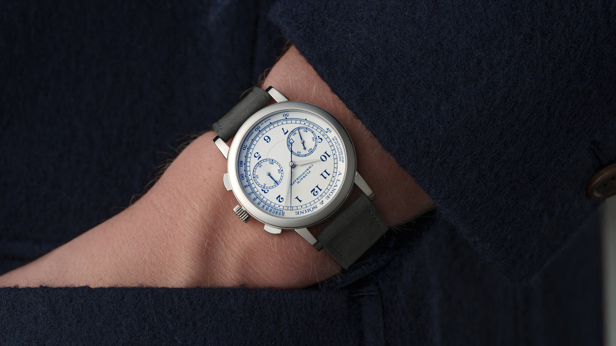 414.026, 1815 Chronograph Boutique Edition, White Gold