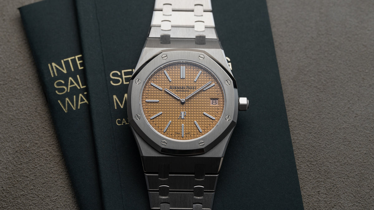 Royal Oak, 'Jumbo' Extra Thin, White Gold