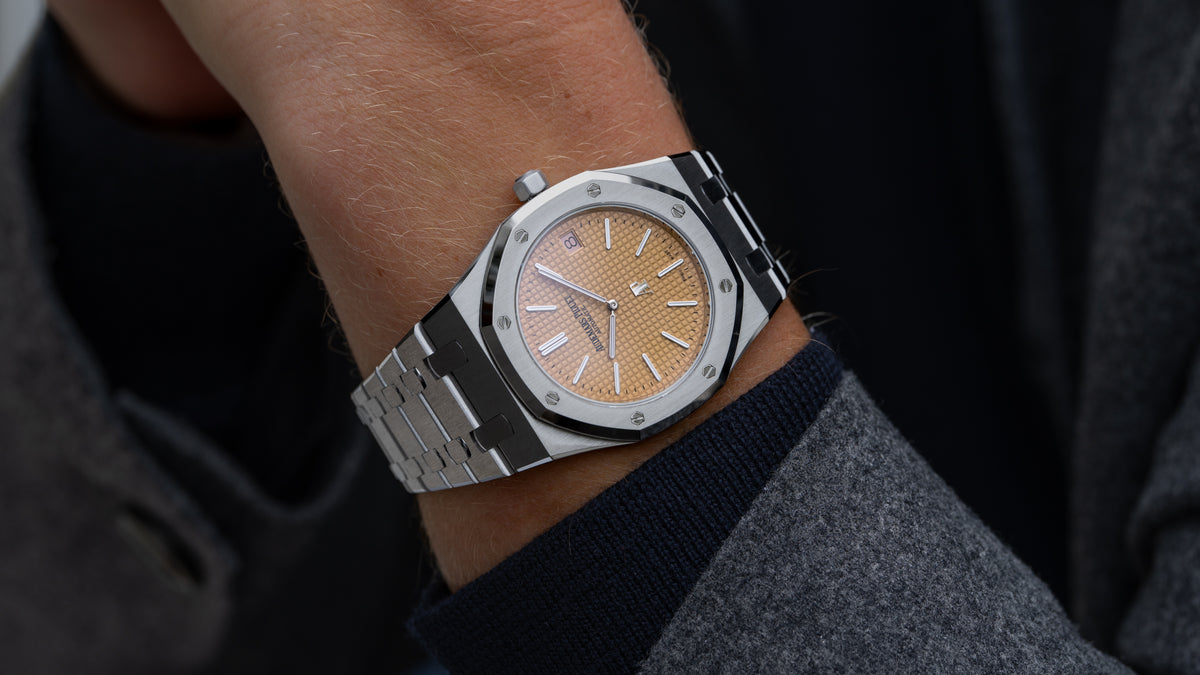 Royal Oak, 'Jumbo' Extra Thin, White Gold