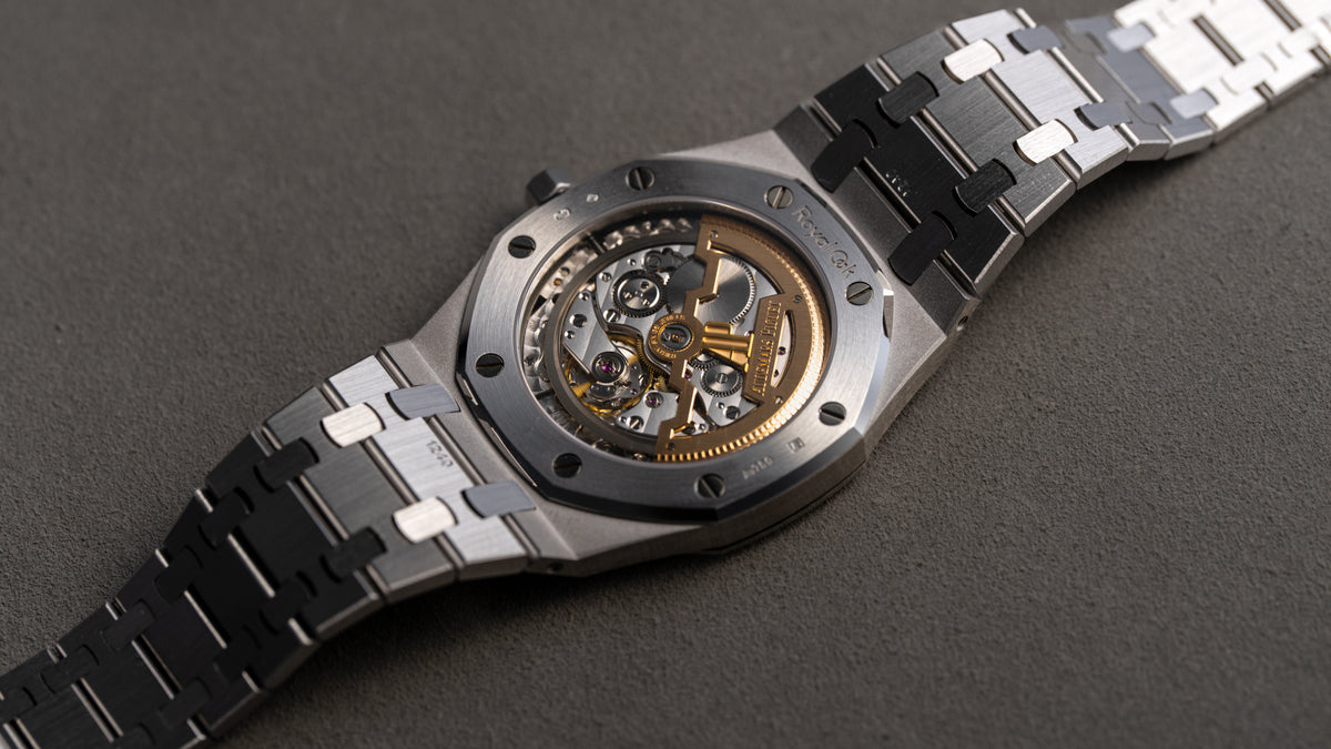 Royal Oak, 'Jumbo' Extra Thin, White Gold