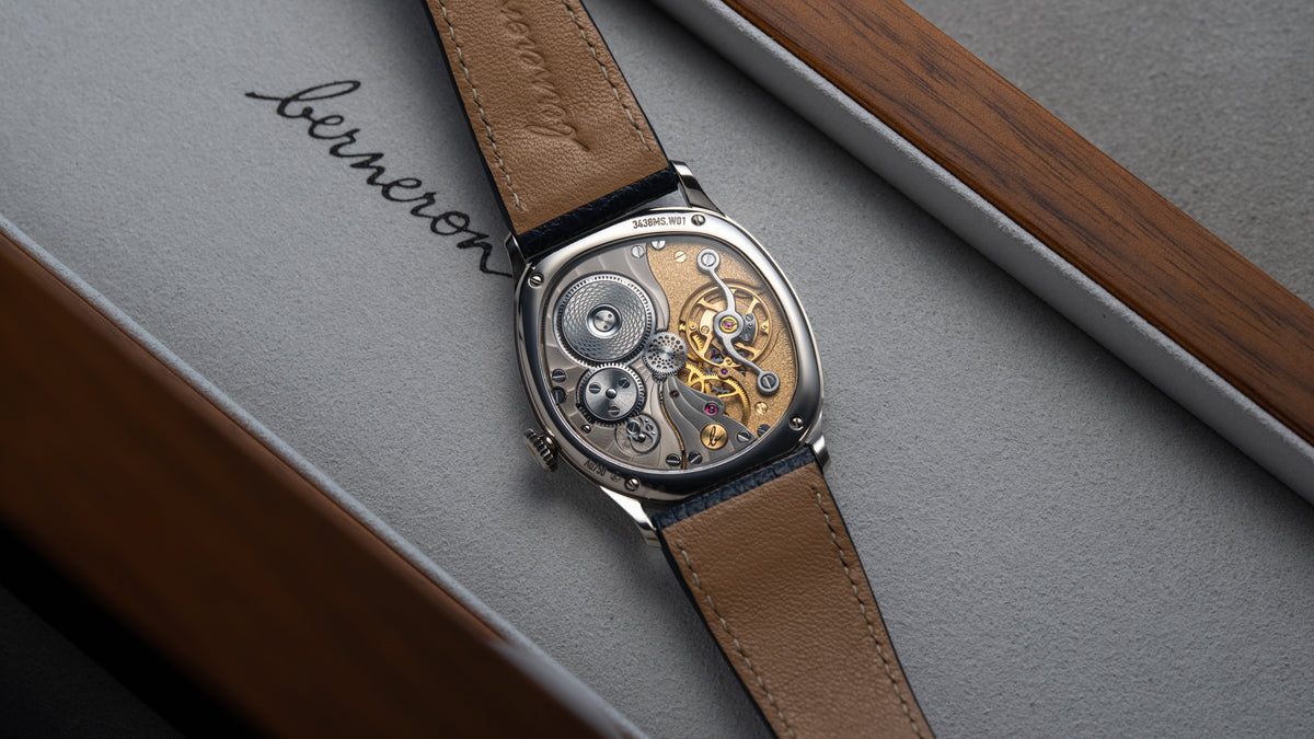 Mirage 38, Prussian Blue, White Gold