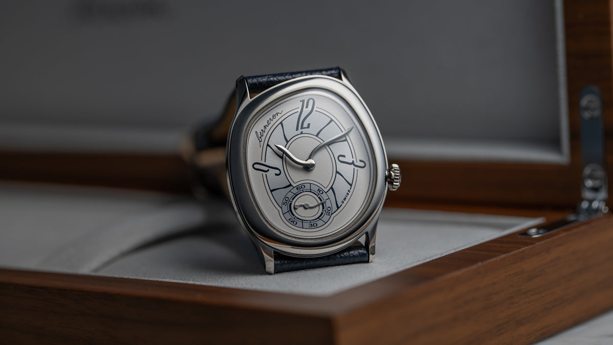 Mirage 38, Prussian Blue, White Gold