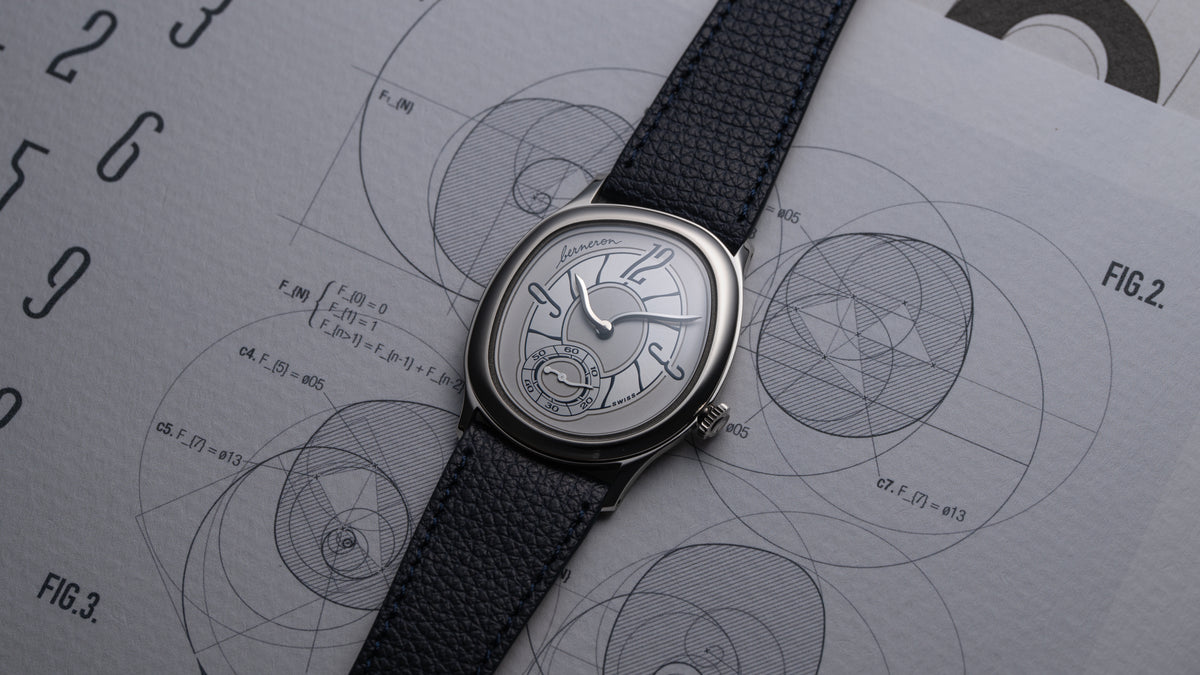 Mirage 38, Prussian Blue, White Gold