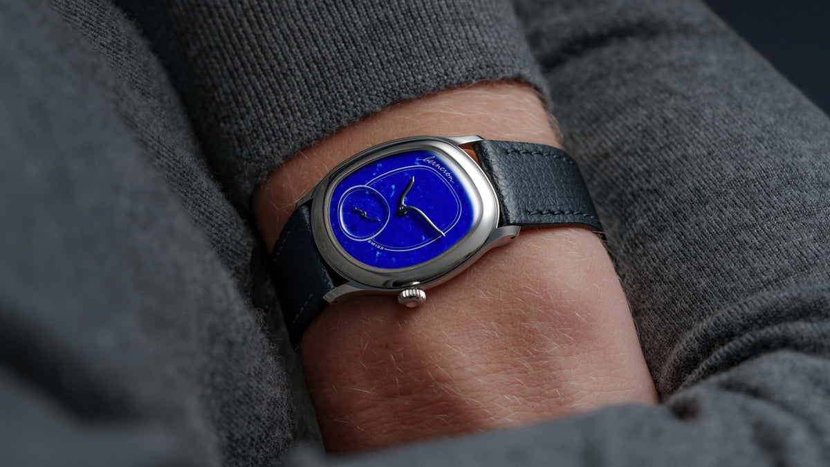 Mirage 34, Lapis Lazuli, White Gold