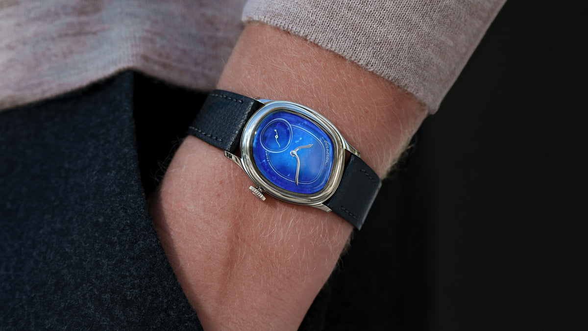 Mirage 34, Lapis Lazuli, White Gold