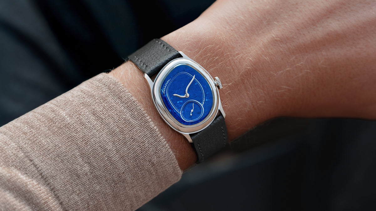 Mirage 34, Lapis Lazuli, White Gold