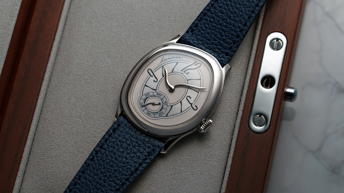 Mirage 38, Prussian Blue, White Gold