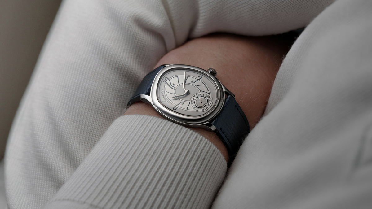 Mirage 38, Prussian Blue, White Gold