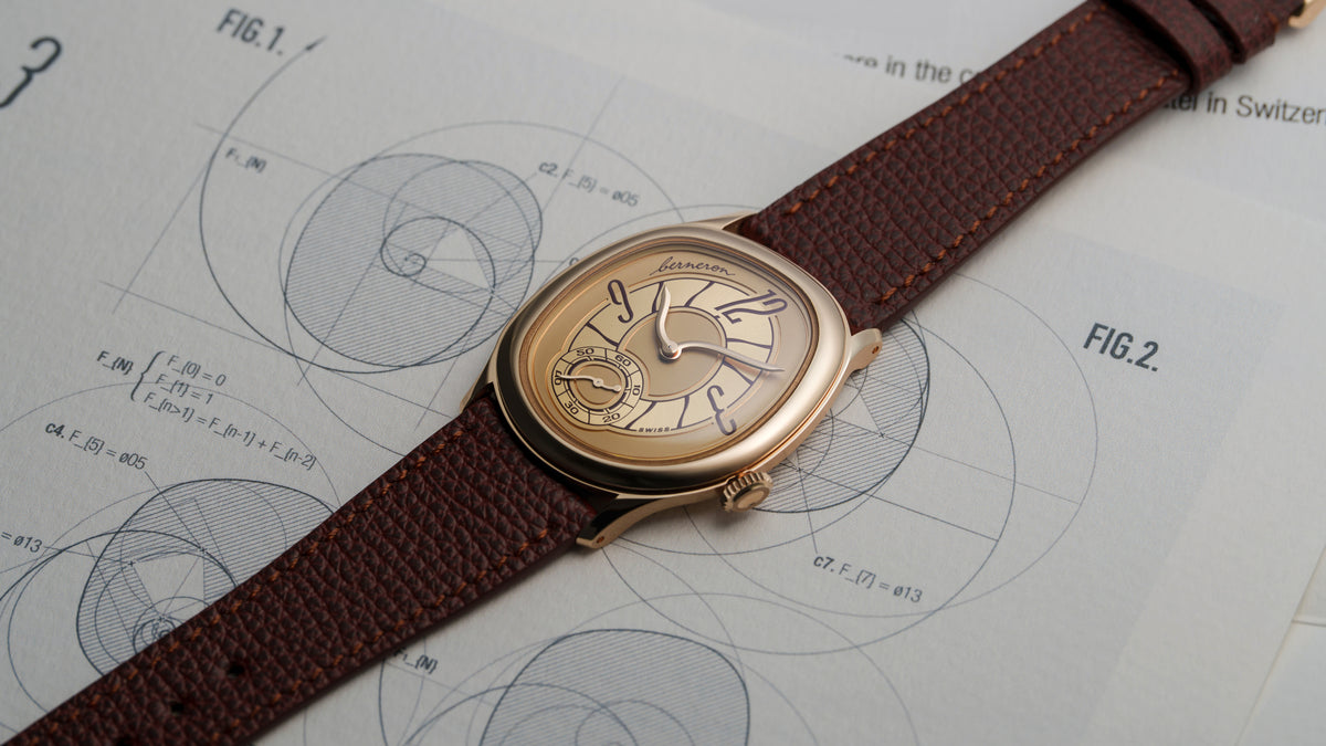 Mirage 38, Sienna, Yellow Gold