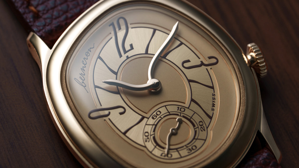 Mirage 38, Sienna, Yellow Gold