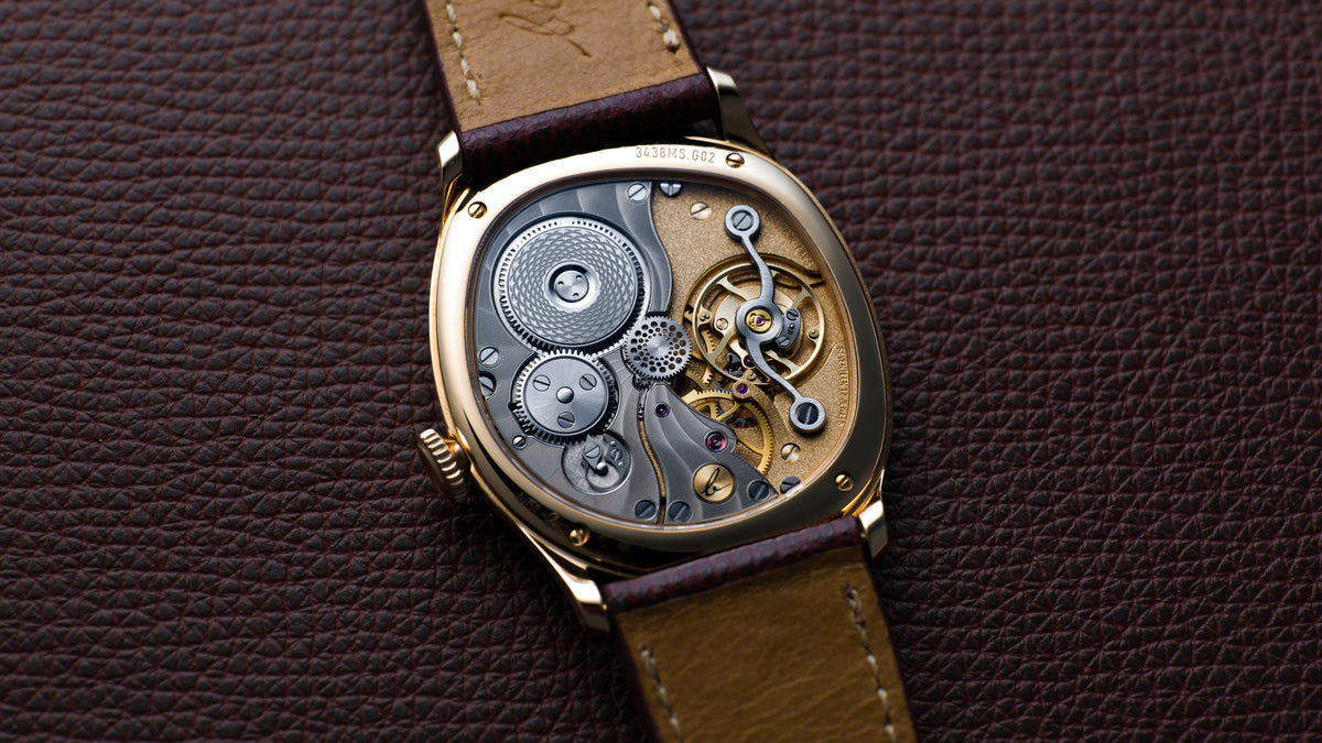 Mirage 38, Sienna, Yellow Gold