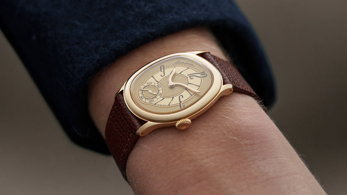 Mirage 38, Sienna, Yellow Gold