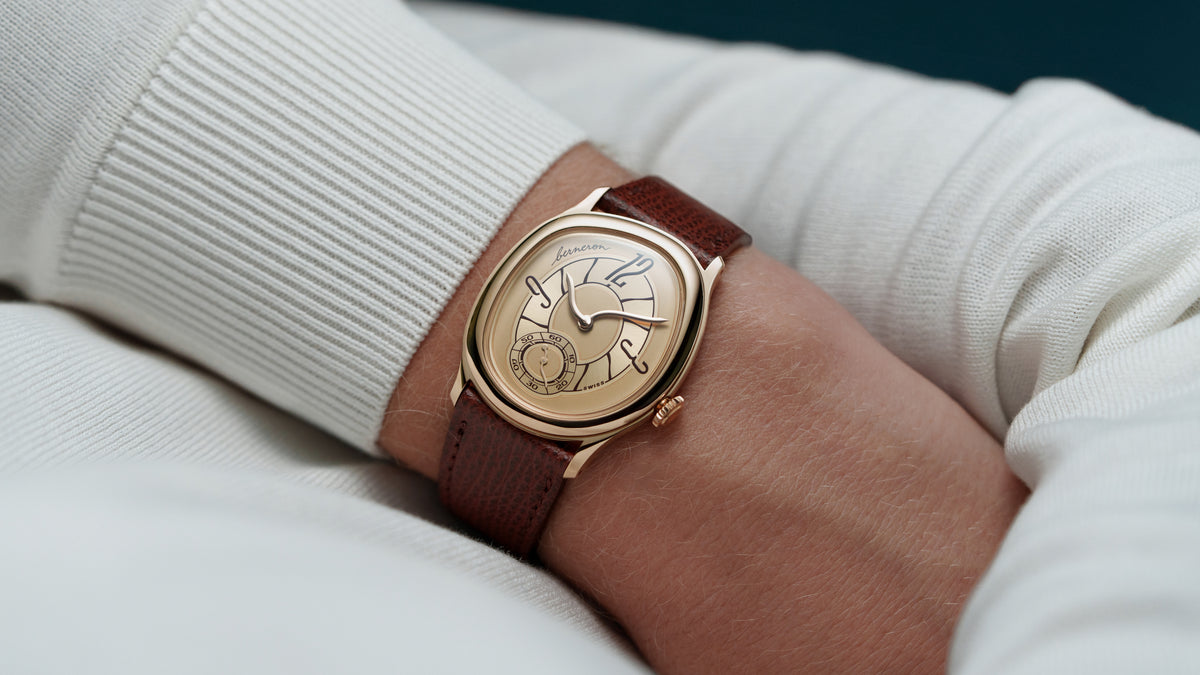 Mirage 38, Sienna, Yellow Gold