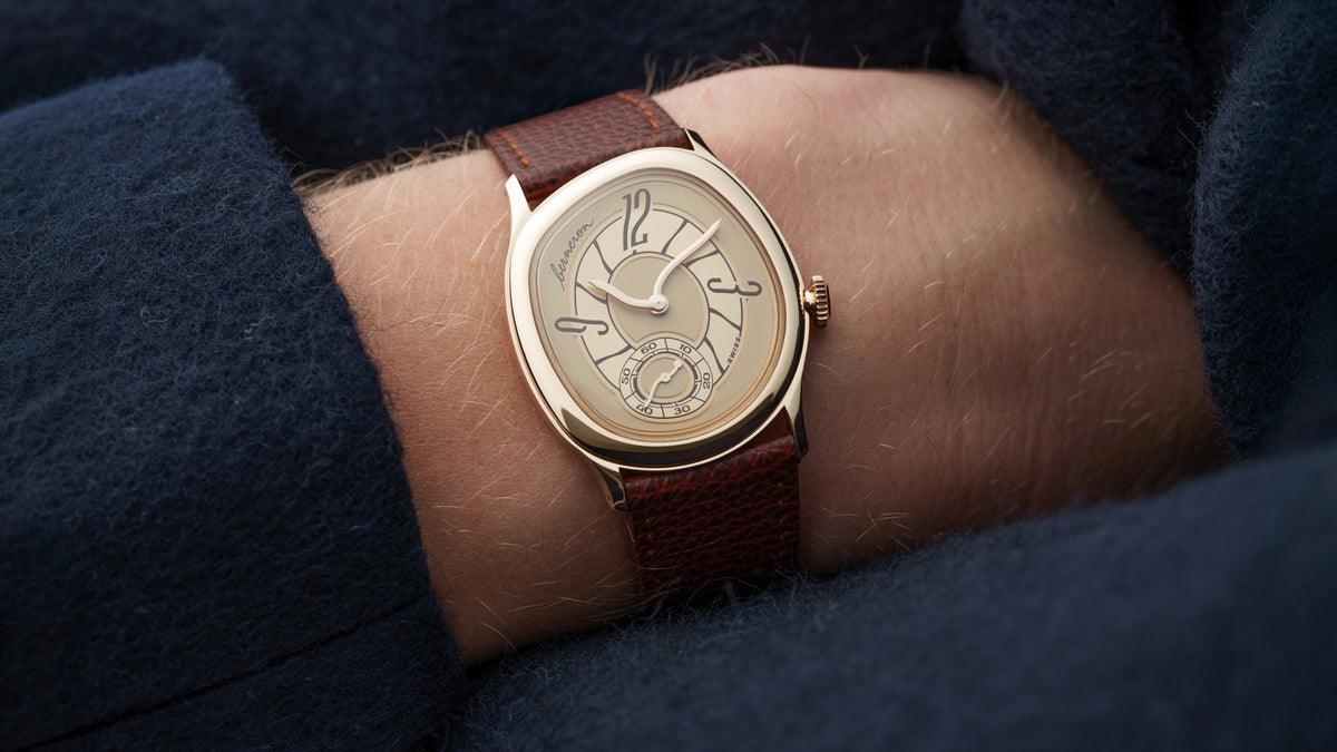 Mirage 38, Sienna, Yellow Gold