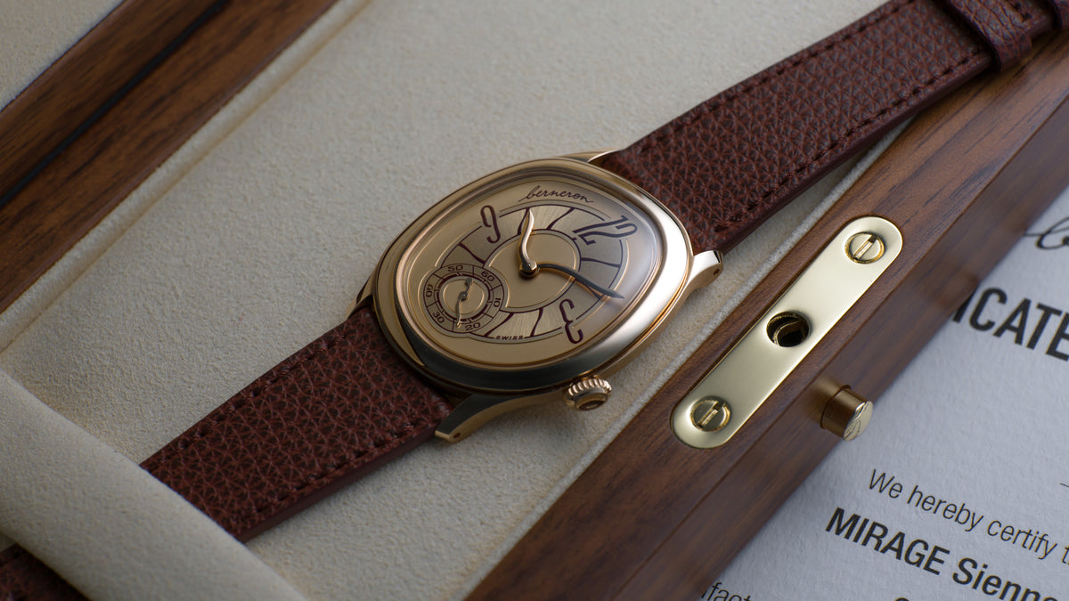 Mirage 38, Sienna, Yellow Gold