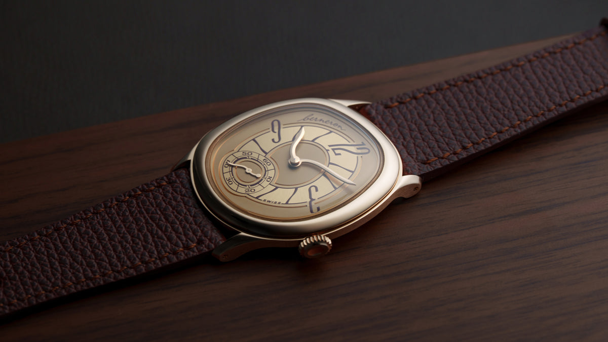 Mirage 38, Sienna, Yellow Gold