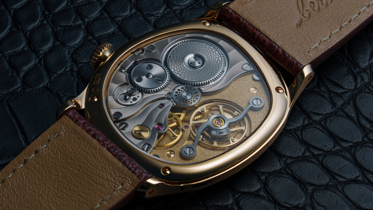 Mirage 38, Sienna, Yellow Gold