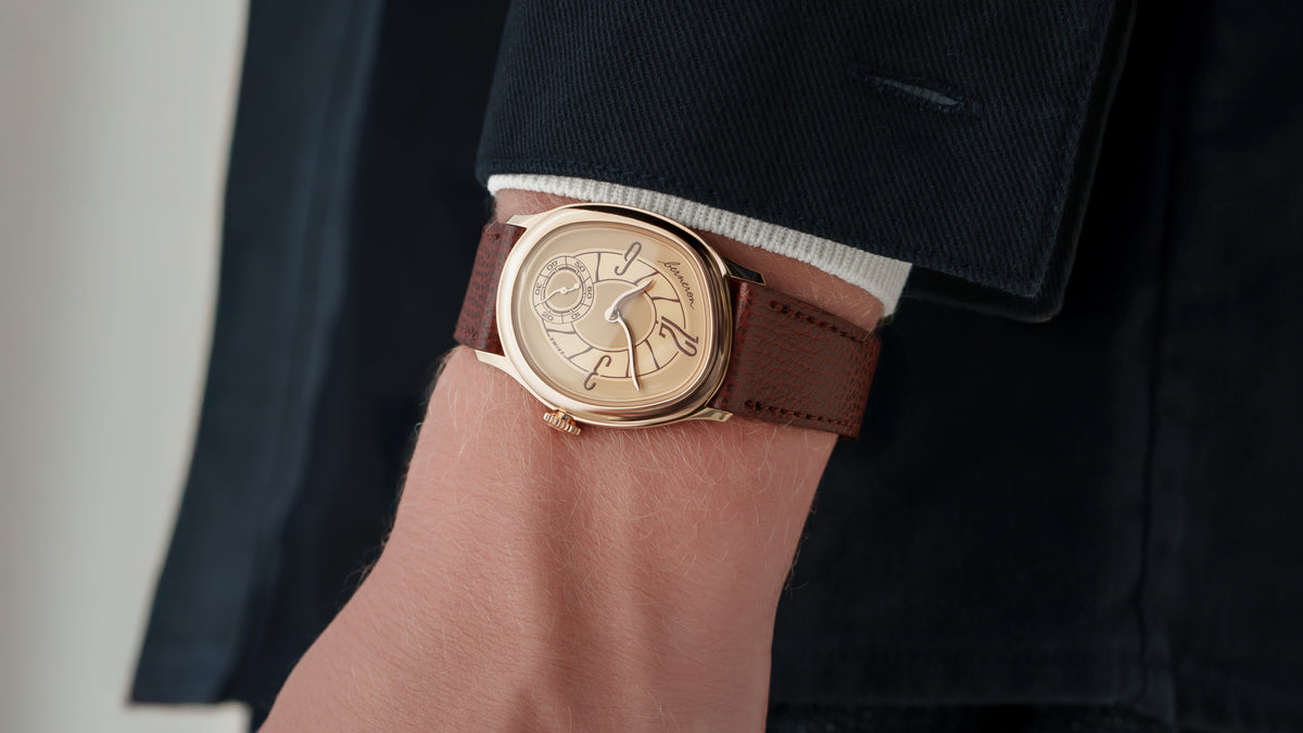 Mirage 38, Sienna, Yellow Gold
