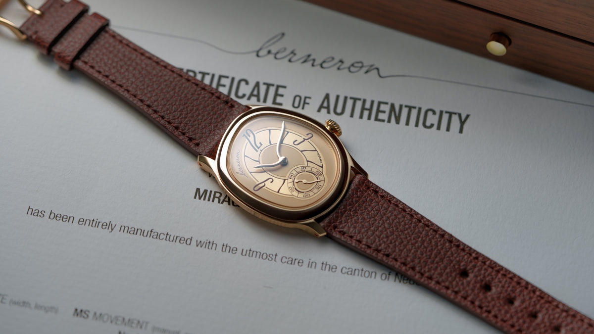 Mirage 38, Sienna, Yellow Gold
