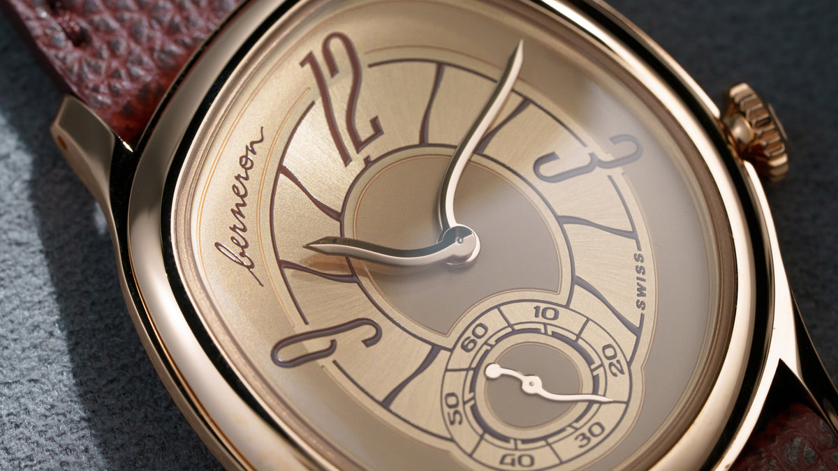 Mirage 38, Sienna, Yellow Gold